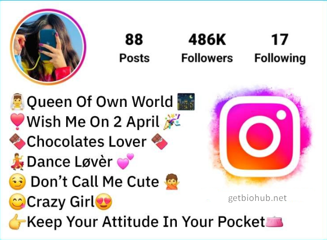 500+ Best Instagram Bios for Girls – Stylish & Attitude Captions (2025)