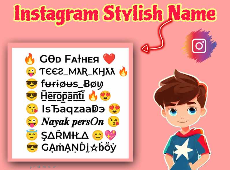 370+ Stylish Instagram Names for Boys and Girls (Best Picks for 2025)