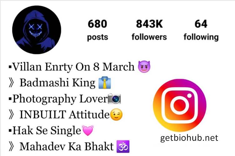 120+ Badmashi Bios for Instagram: Attitude-Packed Badmashi Bio Ideas