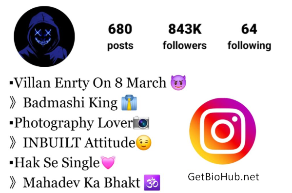 (120+) Badmashi Instagram Bio Ideas – Attitude & Bold Badmashi Bios