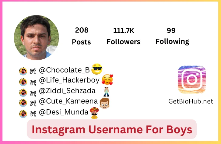 Best Instagram Usernames for Boys - Unique & Cool Ideas