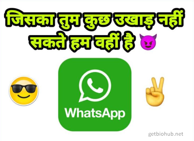 300+ Best WhatsApp Bio in Hindi | Attitude & Love Quotes (2025)