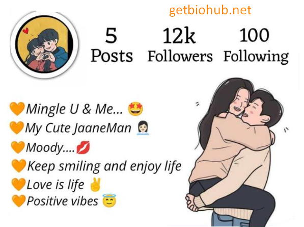 Top 300+ Love Bios for Instagram - Cute Couple Instagram Bio Ideas