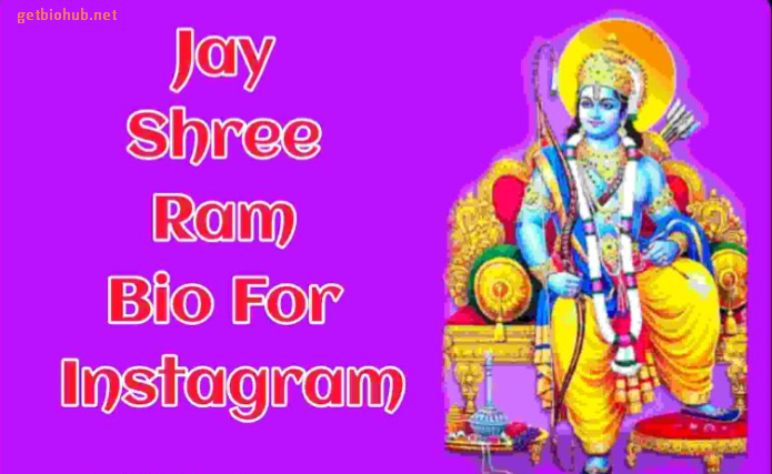 Jay Shree Ram Instagram Bios