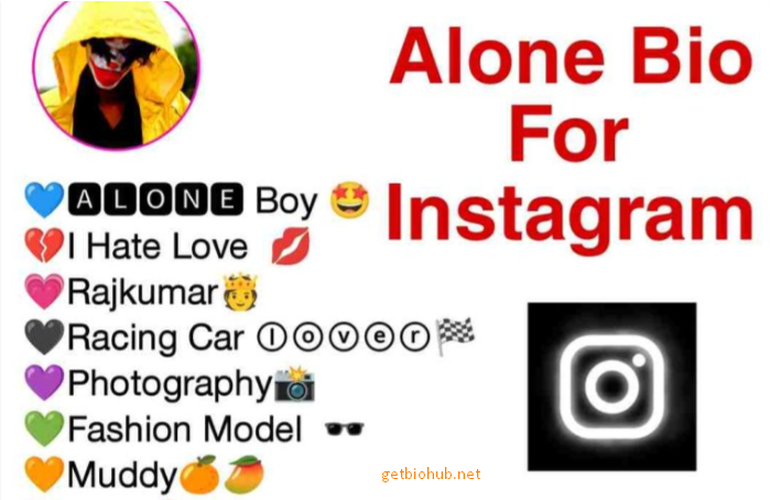 180+ Best Alone Bio for Instagram - Sad & Attitude Instagram Bio Ideas