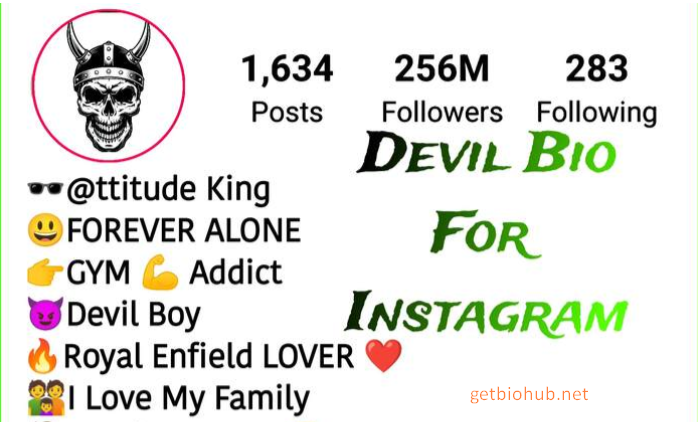 150+ Best Devil-Inspired Instagram Bios for 2025