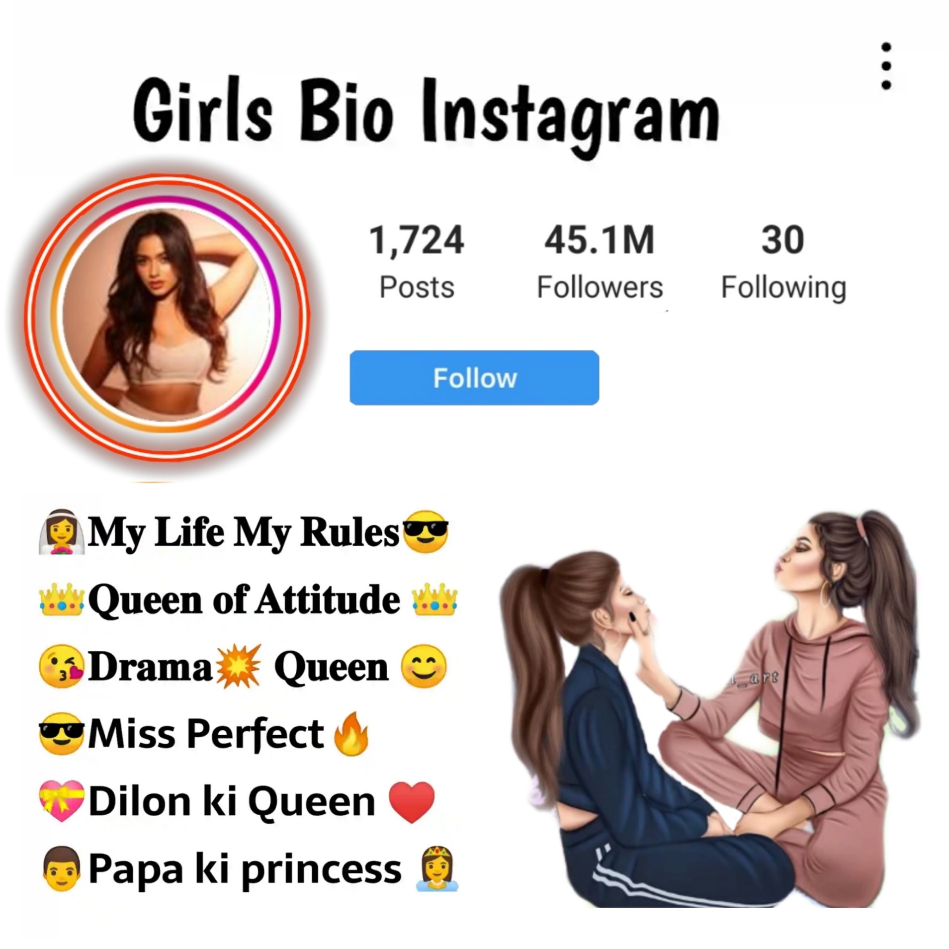2400+ Best Facebook Bio for Girls (2025)