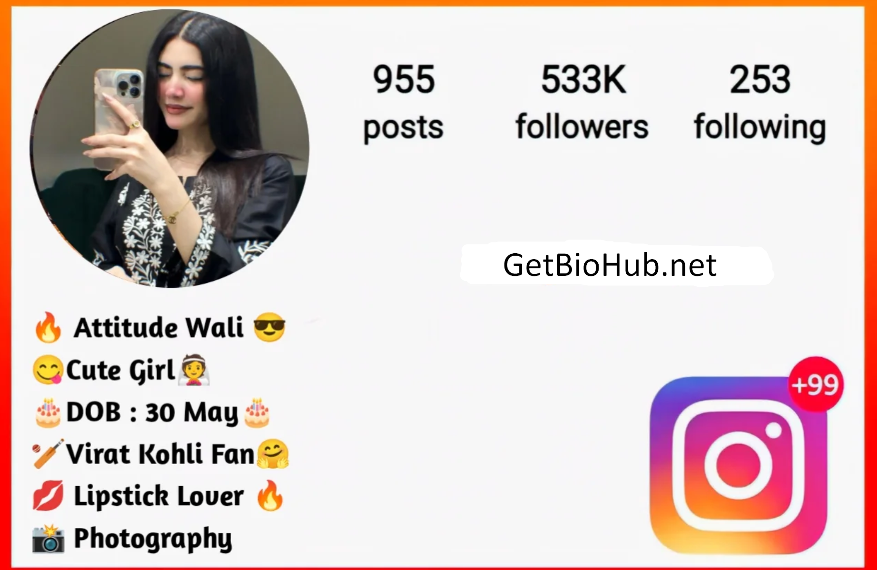 1250+ Best Instagram Bio Ideas for Girls 2025 | Stylish, Cute & Attitude Quotes