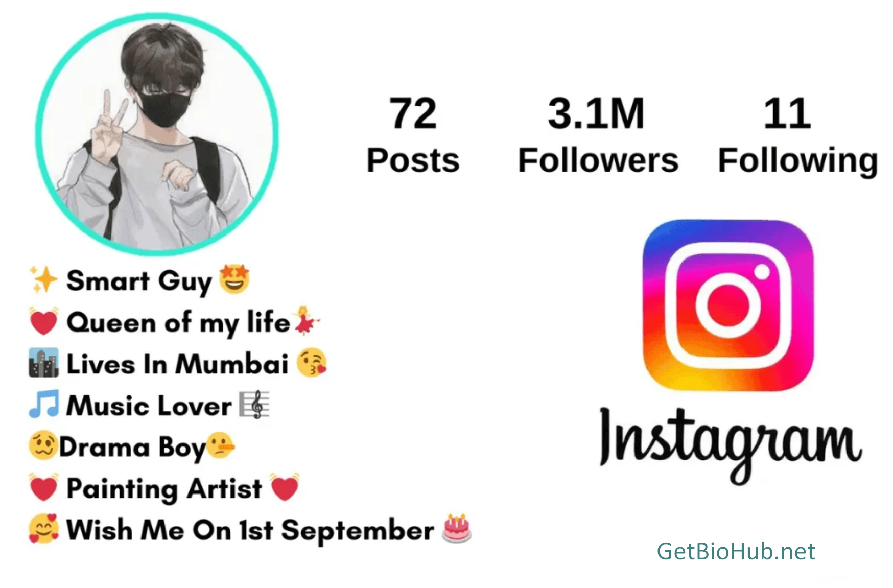 Top 985+ Stylish & Attitude Instagram Bios for Boys (2025)